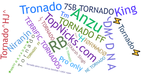 Soprannomi per Tornado