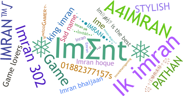 Soprannomi per Imran