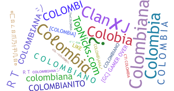 Soprannomi per Colombia