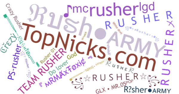 Soprannomi per Rusher