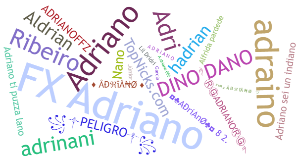 Soprannomi per Adriano