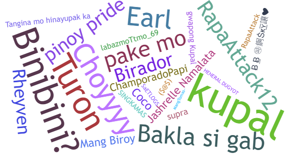 Soprannomi per Pinoy