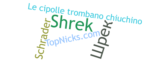 Soprannomi per Shrek