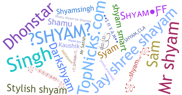 Soprannomi per Shyam