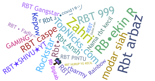 Soprannomi per RBT