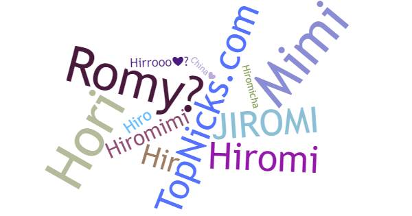 Soprannomi per Hiromi