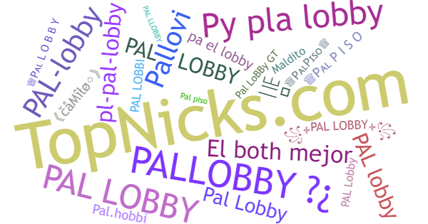 Soprannomi per PalLobby