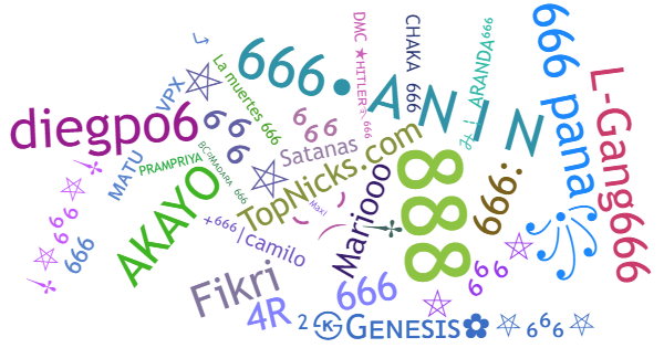 Soprannomi per 666