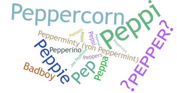 Soprannomi per Pepper