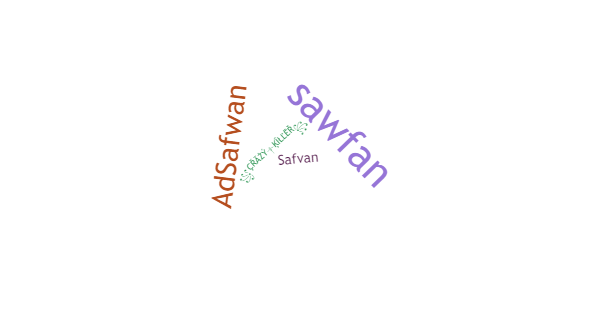 Soprannomi per Safwan