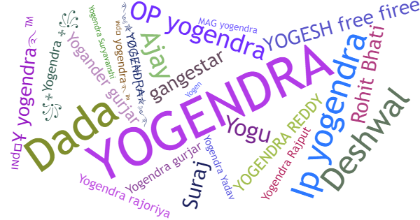 Soprannomi per Yogendra