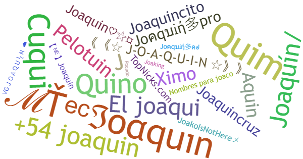 Soprannomi per Joaquin