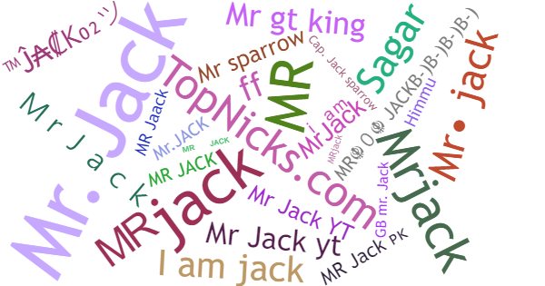 Soprannomi per MrJack