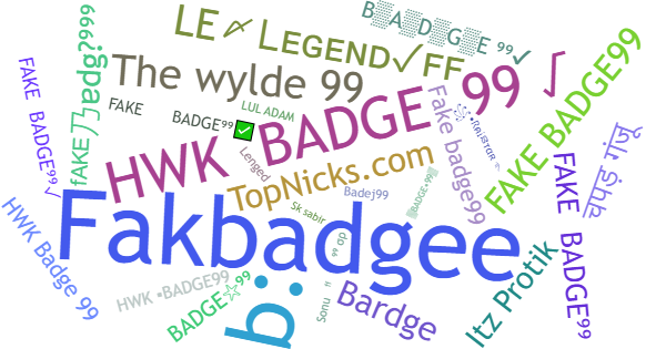 Soprannomi per Badge99