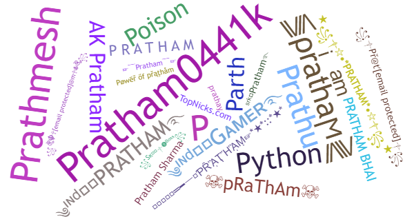 Soprannomi per Pratham