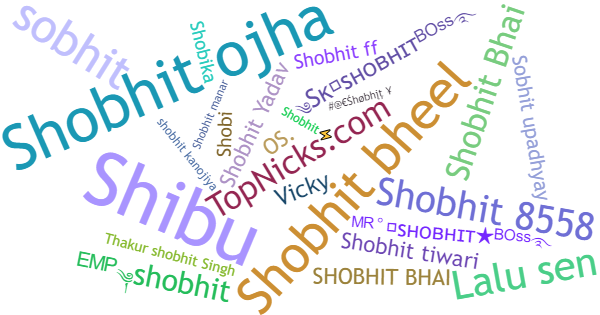 Soprannomi per Shobhit